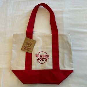 Trader Joe’s Mini Tote Red